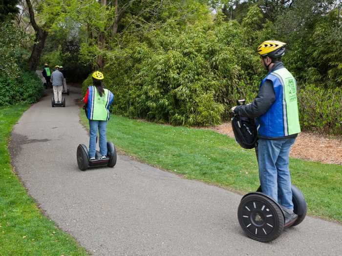 Before the COVID-19 pandemic, Segway tours could still be seen whirling around San Francisco