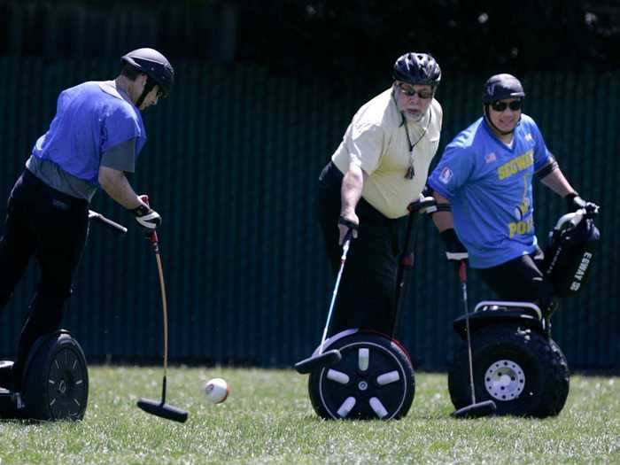 But it was embraced by some in the San Francisco Bay Area technopolis. Big names in the tech world like Apple co-founder Steve Wozniak used the Segway.