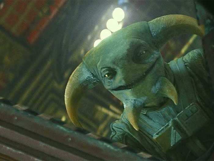 In "The Rise of Skywalker," Hamill voiced the helpful alien Boolio who sacrificed his life to help the Resistance.