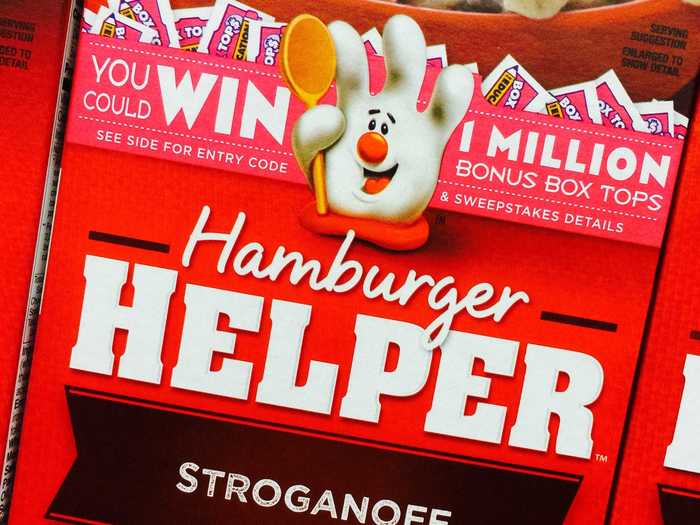 Do you know the Hamburger Helper mascot