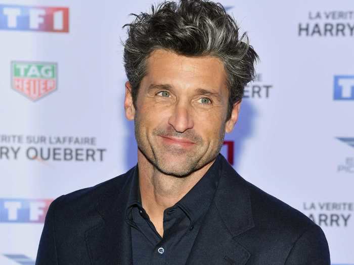 Patrick Dempsey became McDreamy with gray hair.