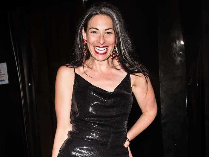 Stacy London is known for her signature gray streak.