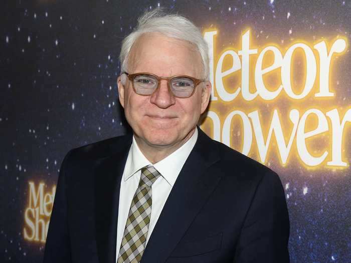 Steve Martin went gray by the time he was in his 30s.