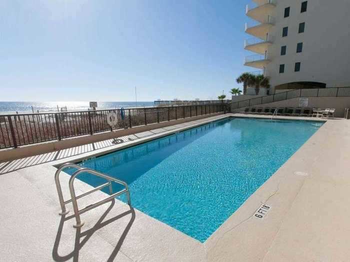 Gulf Shores, Alabama: A beachfront condo, $366