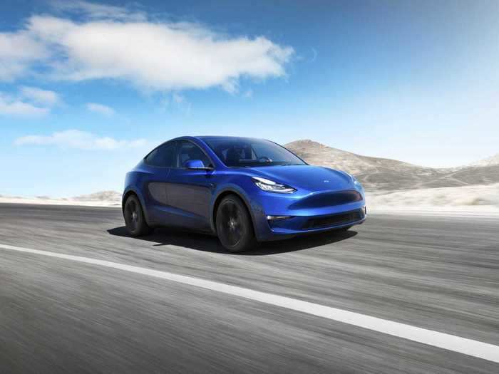 22. The Model Y launches. In 2019, Tesla added to its fleet with the Model Y, a compact crossover.