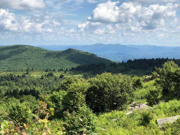 VIRGINIA: Mount Rogers and Appalachian Trail Loop near Troutdale