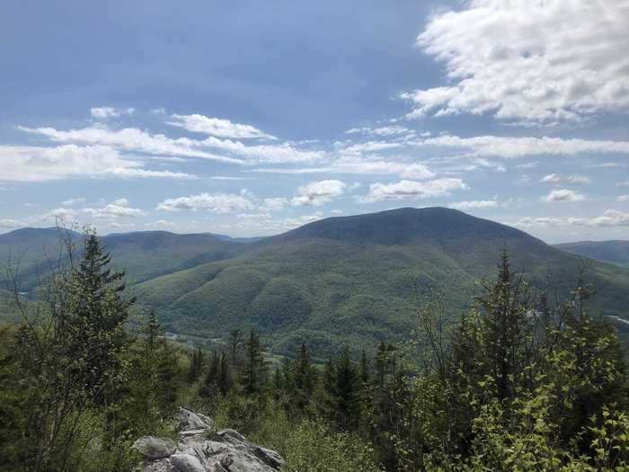 VERMONT: Baker Peak Trail near Danby