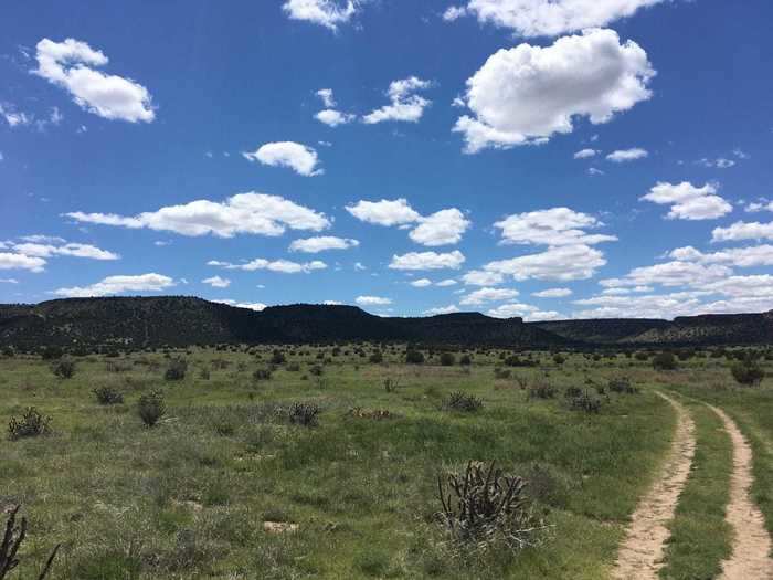 OKLAHOMA: Black Mesa trail near Kenton