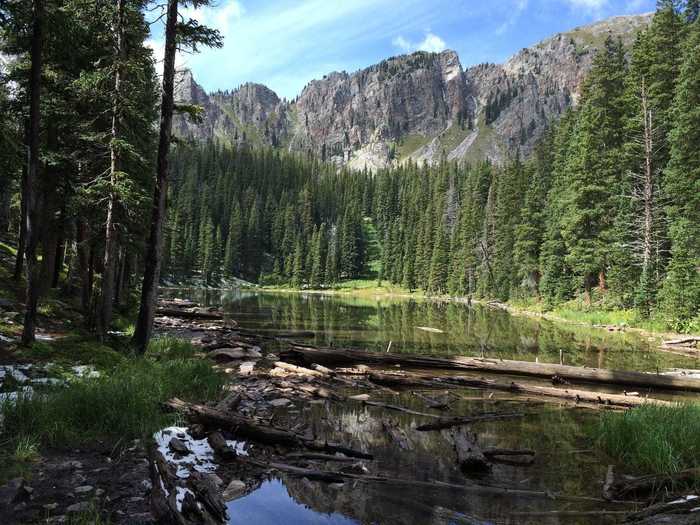 NEW MEXICO: Sheepshead Peak and Trampas Lakes Trail near Chimayo