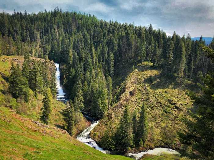 IDAHO: Elk Creek Falls near Elk River