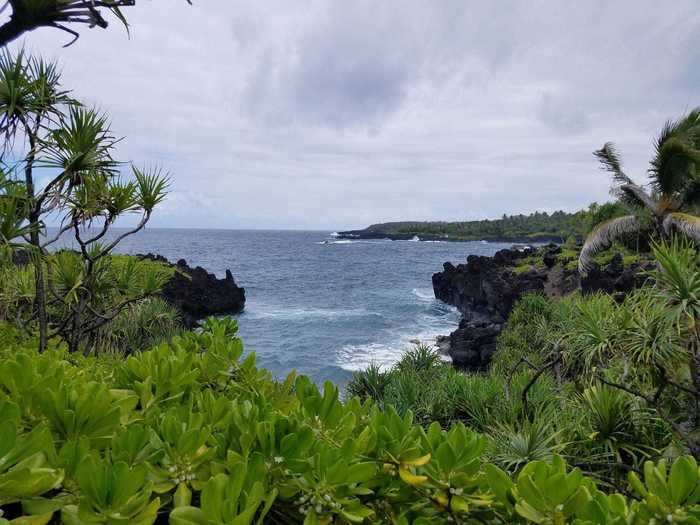 HAWAII: Wai`anapanapa Coast Trail North near Hana