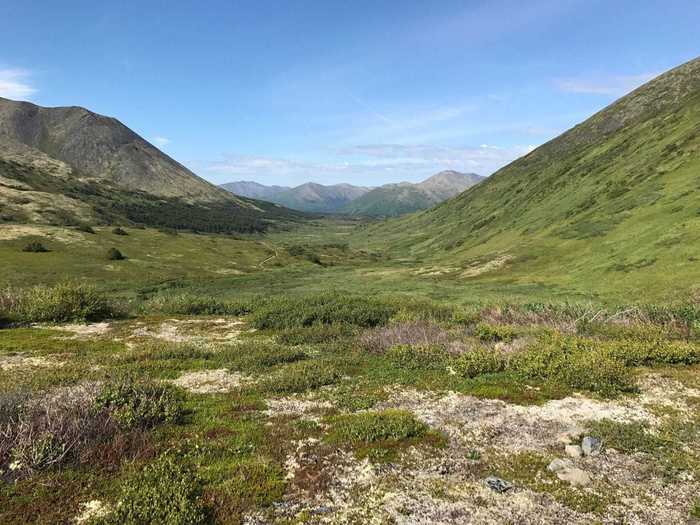 ALASKA: Resurrection Pass Trail near Cooper Landing