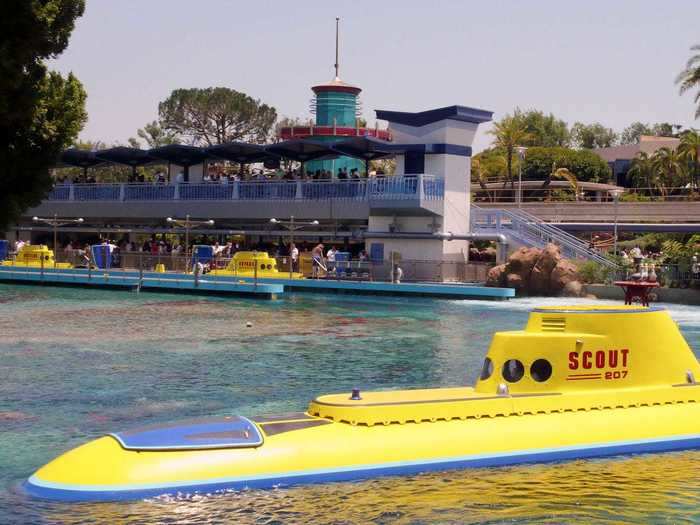 The "Finding Nemo" version of Submarine Voyage opened in 2007.