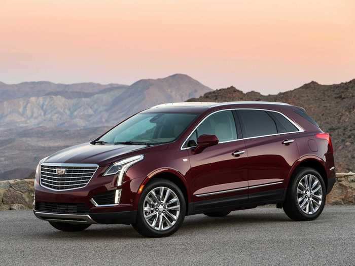 2. Cadillac XT5 — 37.9% change from May last year, 46% change from May 2020 to April 2020