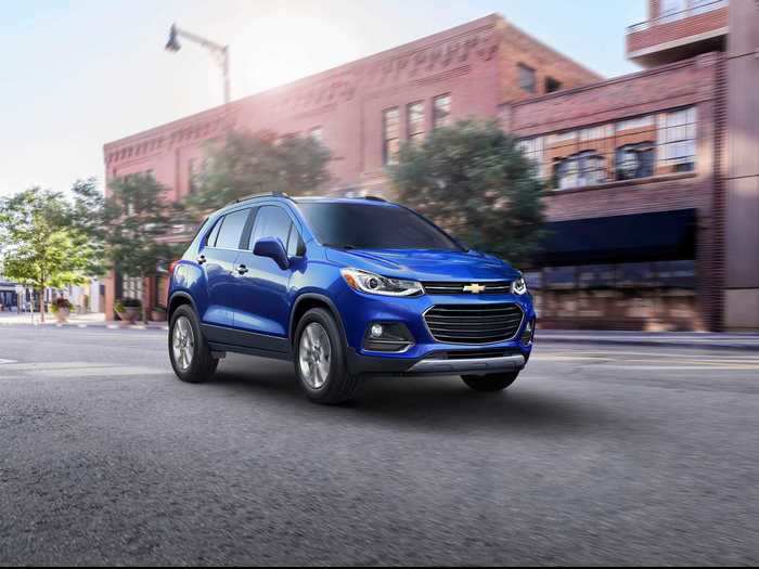 4. Chevrolet Trax — 23.9% change from May last year, 59.3% change from May 2020 to April 2020