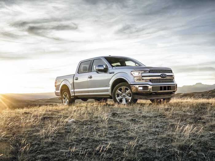 9. Ford F-150 — 12.2% change from May last year, 49.2% change from May 2020 to April 2020