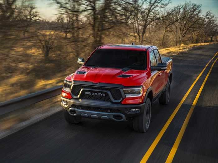 11. Ram Pickup 1500 — 9% change from May last year, 49.8% change from May 2020 to April 2020