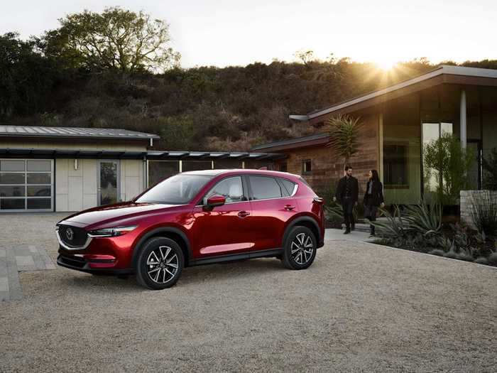 12. Mazda CX-5 — 8.6% change from May last year, 108.9% change from May 2020 to April 2020