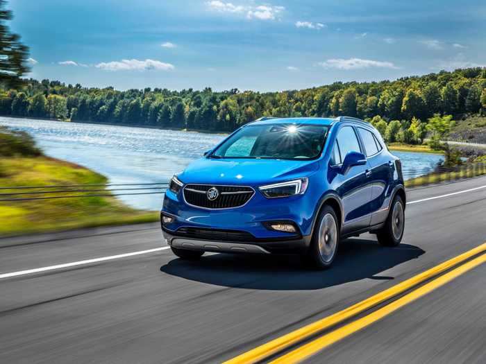 13. Buick Encore — 7.3% change from May last year, 44.6% change from May 2020 to April 2020