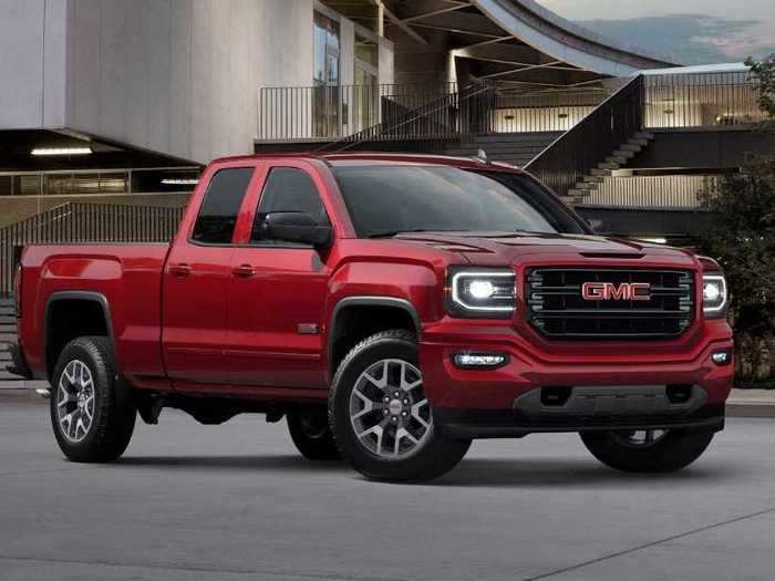 14. GMC Sierra 1500 — 7.3% change from May last year, 41% change from May 2020 to April 2020