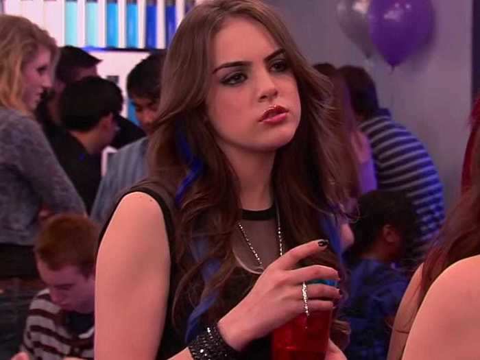Elizabeth Gillies played sarcastic and tough Jade West.
