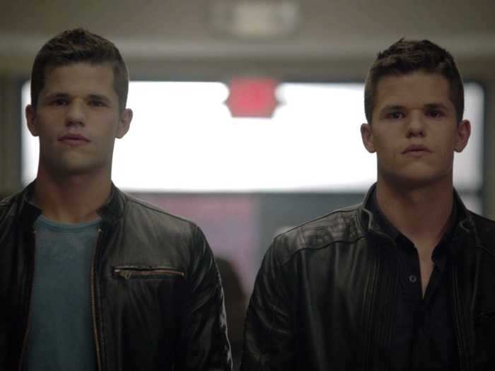 Max Carver and Charlie Carver starred as werewolves named Aiden and Ethan, respectively.