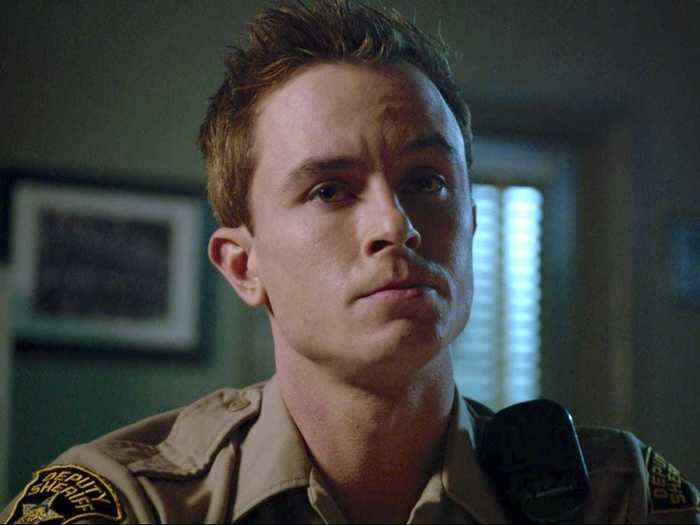 Ryan Kelley portrayed a deputy officer named Jordan Parrish
