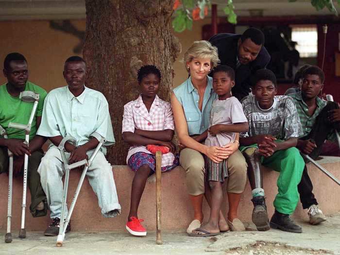 Above all, Princess Diana impressed upon her children to give back and connect with those less fortunate.