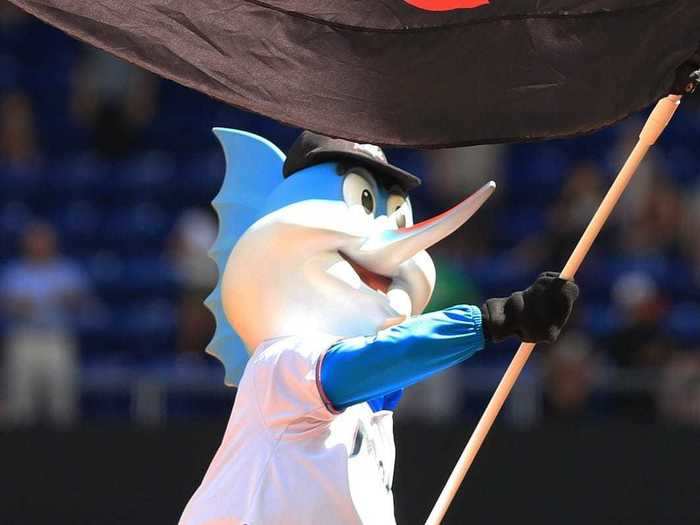 20. Billy the Marlin — Miami Marlins (MLB)