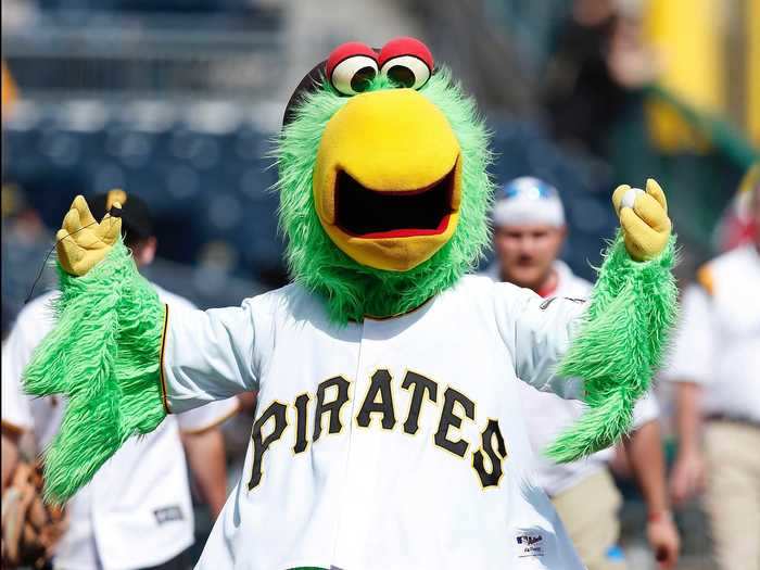 25. The Pirate Parrot — Pittsburgh Pirates (MLB)