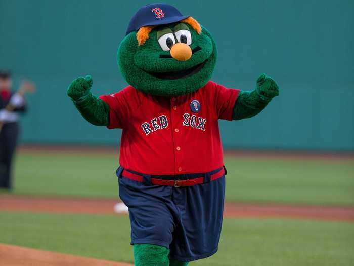 27. Wally the Green Monster — Boston Red Sox (MLB)