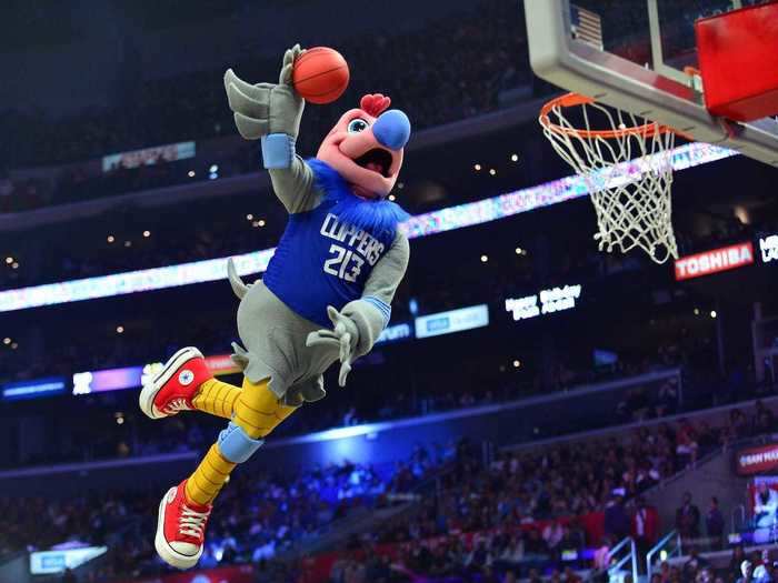 44. Chuck the Condor — Los Angeles Clippers (NBA)