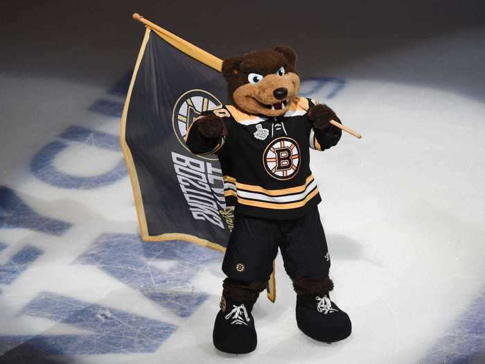 57. Blade the Bruin — Boston Bruins