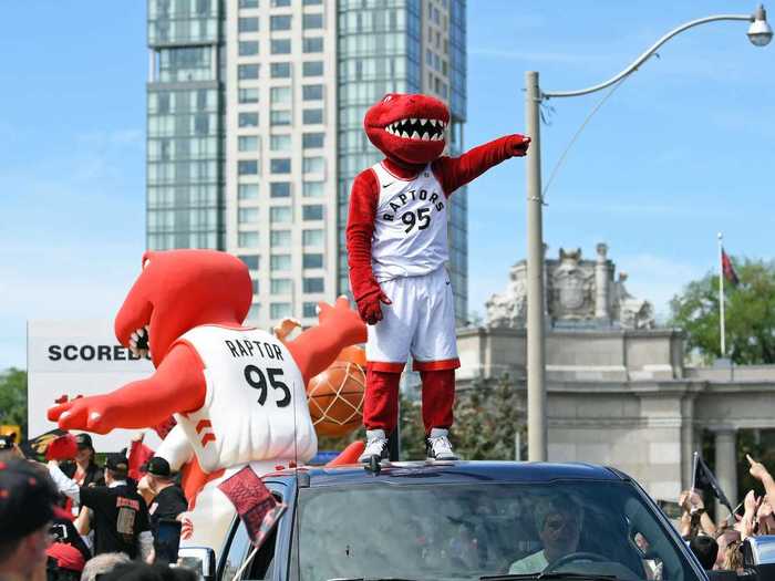 61. The Raptor — Toronto Raptors (NBA)