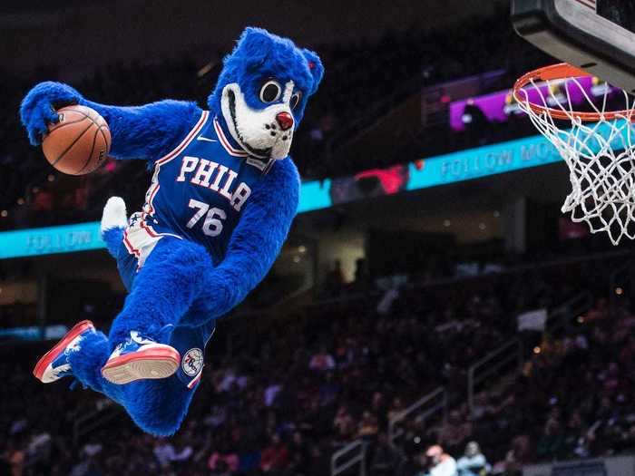 73. Franklin the Dog — Philadelphia 76ers (NBA)
