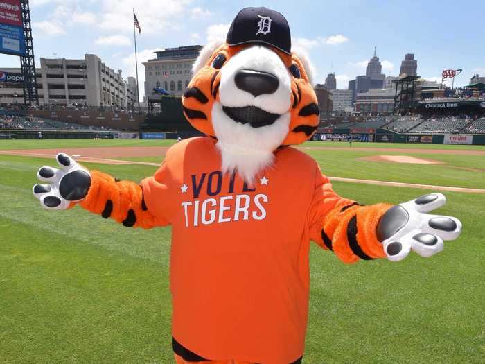 88. Paws — Detroit Tigers (MLB)