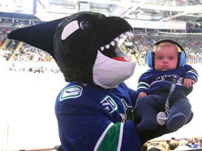 92. Fin the Whale — Vancouver Canucks (NHL)