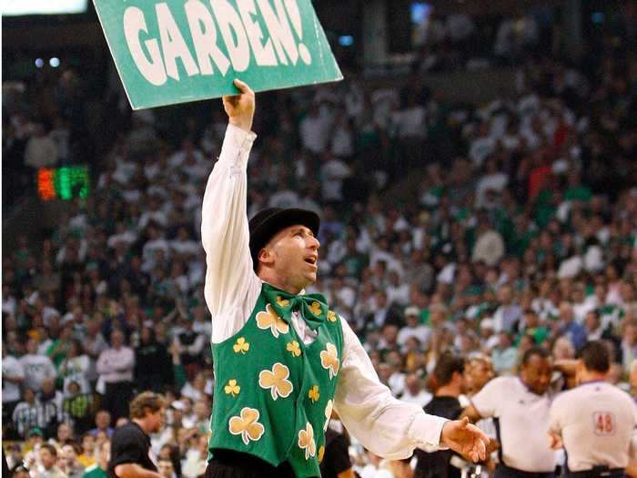 105. Lucky the Leprechaun —Boston Celtics (NBA)
