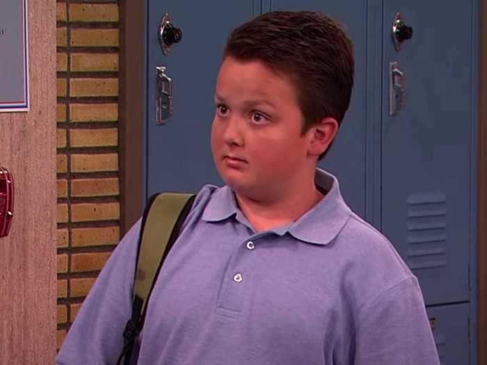 Noah Munck played Gibby, who was often taking his shirt off for no particular reason.