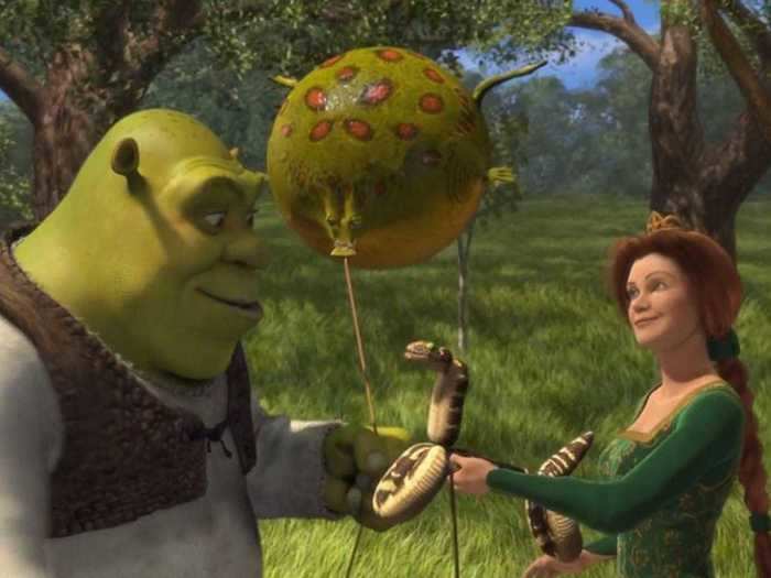 She voiced Princess Fiona for the first time in "Shrek" (2001).