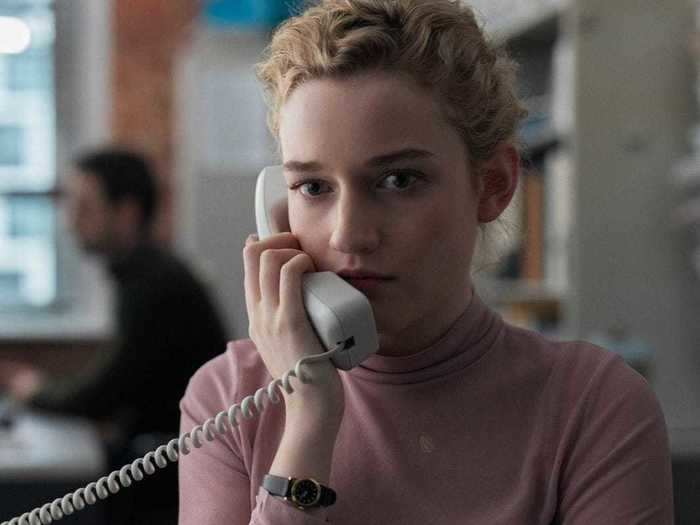 Jane (Julia Garner) in "The Assistant"