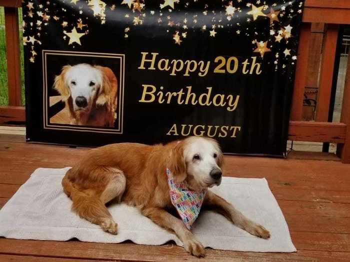 Six years later, on April 24, 2020, August celebrated her 20th birthday.