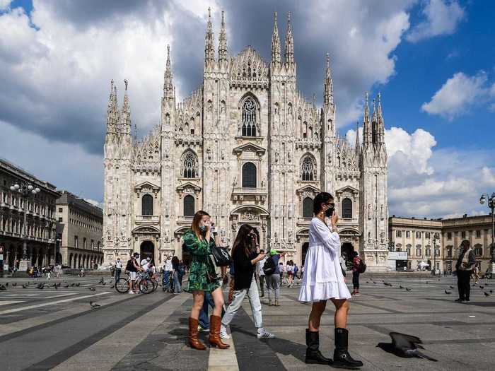 ...and the Milan cathedral.