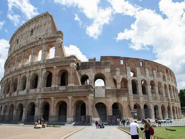 ...although it looked refreshingly empty compared to the masses of people that are usually standing in queues in front of it.