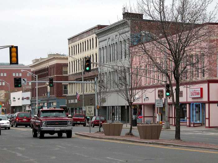 13. Pittsfield, Massachussetts