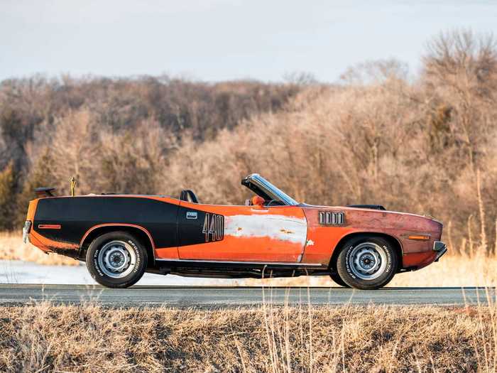 Though it may look like any other beat-up, old muscle car, this Cuda is exceptionally rare and special, hence the steep price tag.