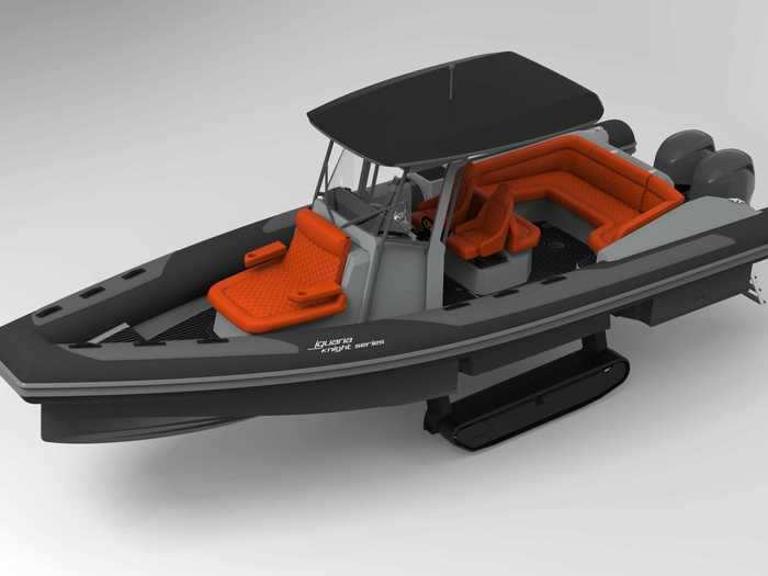 Iguana also just announced the Knight, a more luxurious RIB based on its X100 model.