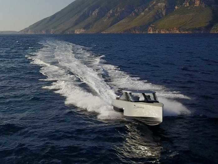 The Commuter can hit speeds of up to 40 knots, or 46 mph.