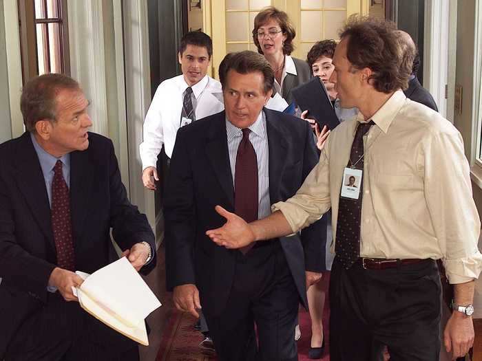 "The West Wing" should have ended when creator Aaron Sorkin left the show.