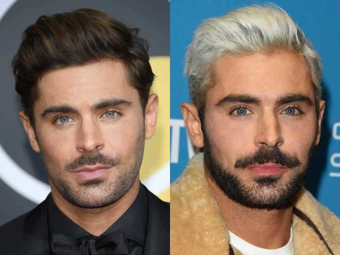 Zac Efron officially debuted his new shade at Sundance Film Festival in 2019 after hinting about the change on Instagram.